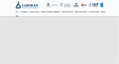 Desktop Screenshot of laboran.com.br